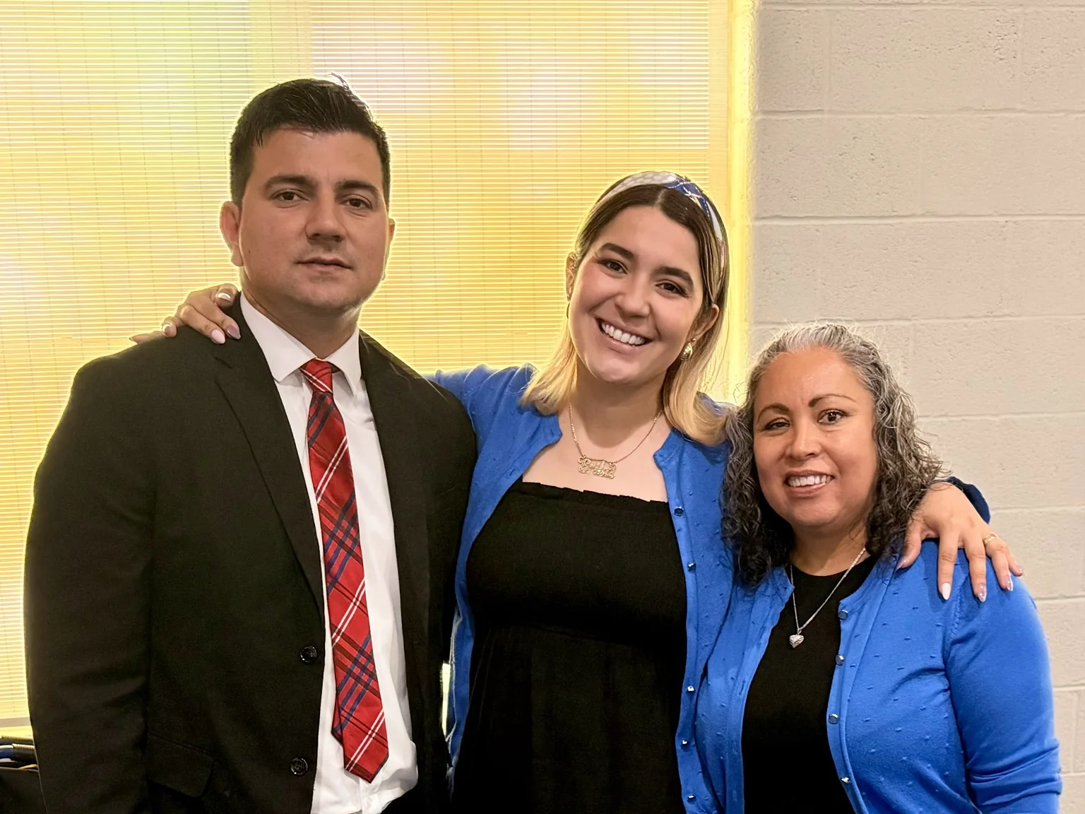Miembros de la comunidad de Agua Viva